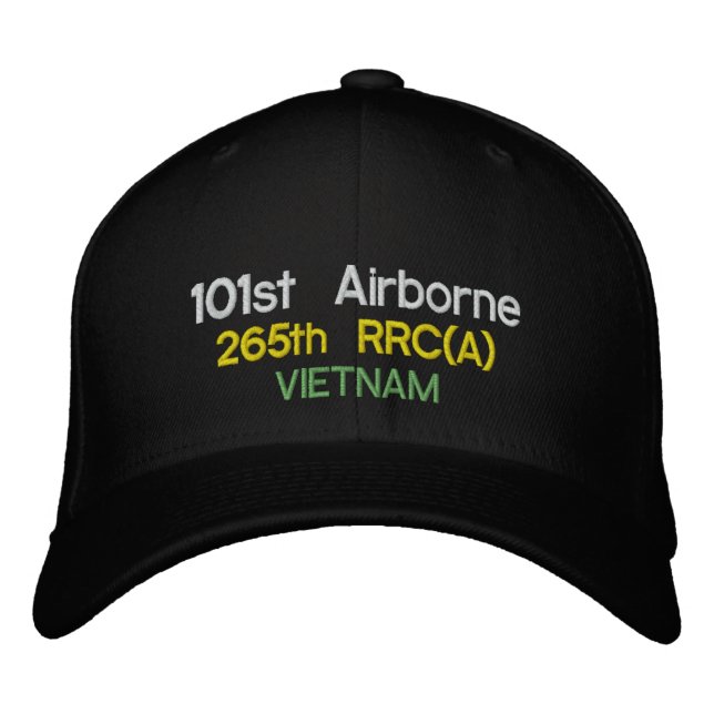 Casquette Brodée 265e RRC(A) - Vietnam (Devant)