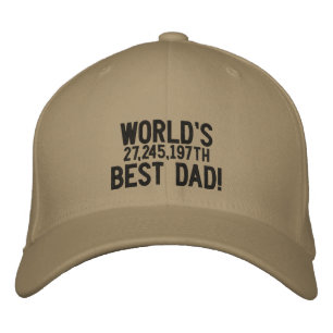 Casquette Brodée 27 245 197e meilleur papa du monde