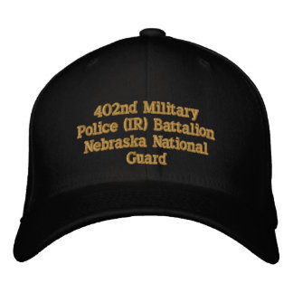 Casquette Brodée 402e Bn de la Police Militaire.