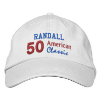50e anniversaire AMERICAN CLASSIC Rouge Blanc Bleu