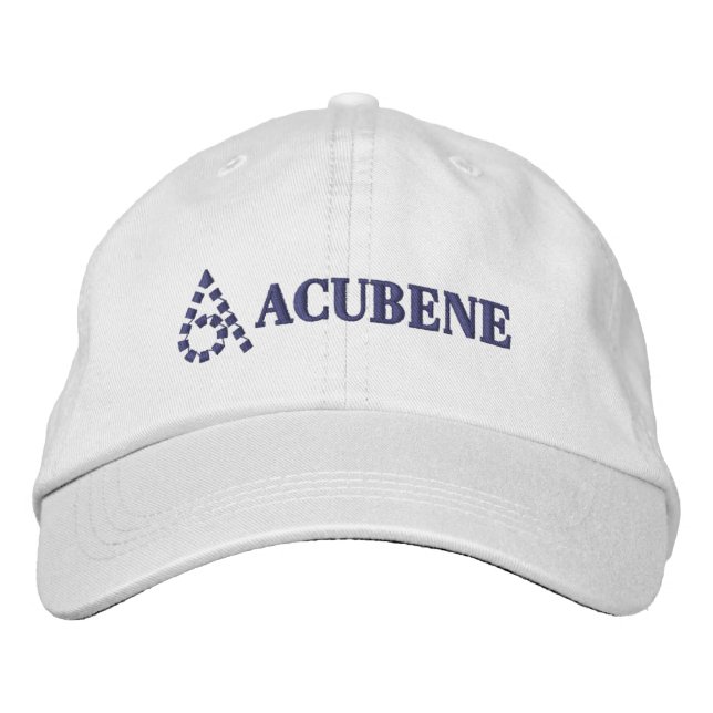 Casquette Brodée Acubene AbrilFatface Vert foncé sur Blanc (Devant)