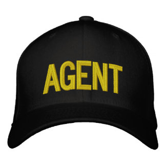 CASQUETTE BRODÉE AGENT
