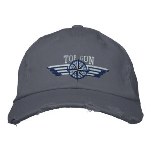Casquette Brodée Ailes pilotes de la boussole américaine