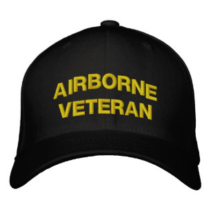 CASQUETTE BRODÉE AIRBORNE VETERAN