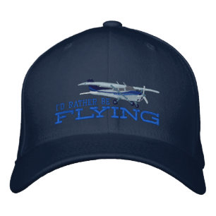 Casquette Brodée Aircraft Classic Cessna I'd Rather Be Flying