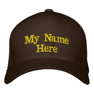 Casquette Brodée Ajouter votre nom ou votre texte Choisir la couleu