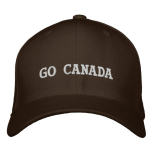 Casquette Brodée Allez Canada