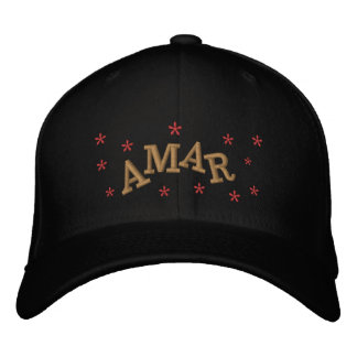 CASQUETTE BRODÉE AMAR