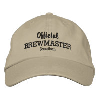 Amusant Officiel Brewmaster Bière Lover Nom person