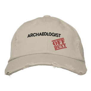 Casquette Brodée Archéologue hors service