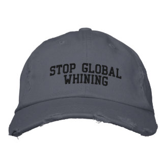 CASQUETTE BRODÉE ARRÊTER LE BLANCHIMENT MONDIAL