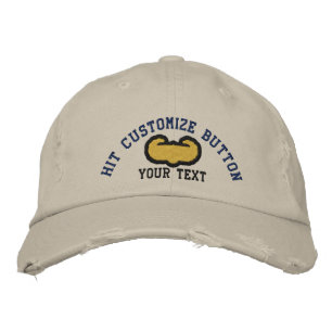 Casquette Brodée Arrière-plan d'attaque aérienne