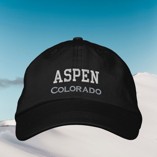 Casquette Brodée Aspen Colorado ski vacances hiver (Créateur téléchargé)