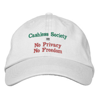 Casquette Brodée Aucune société sans cendres