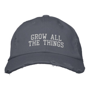 Casquette Brodée Augmenter Toutes Les Choses Gardener