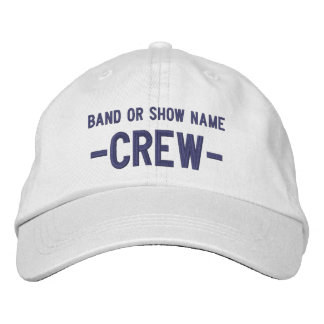 Casquette Brodée Bande personnalisée Afficher le nom de l'événement