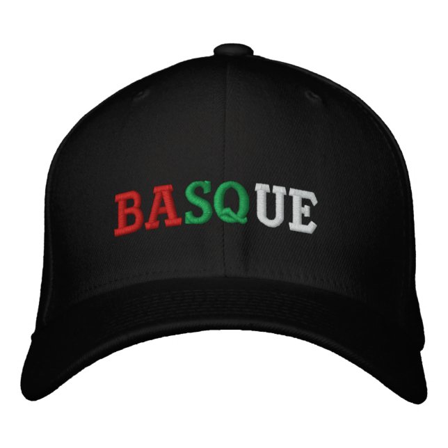 Casquette Brodée Basque (Devant)