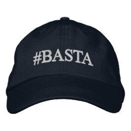 CASQUETTE BRODÉE #BASTA