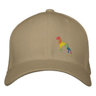Casquette Brodée Bâton arc-en-ciel Dogue
