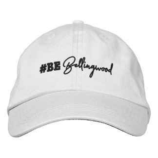 Casquette Brodée #bebellingwood Black Letter Stickerhut