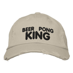 Casquette Brodée Beer Pong King