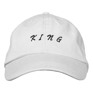 Casquette Brodée Belle et belle visière blanche