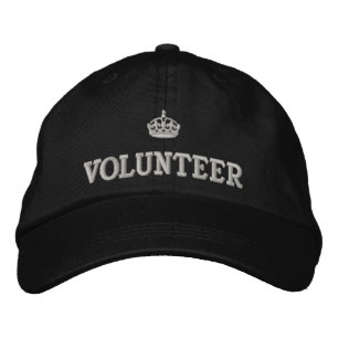 Casquette Brodée Bénévole avec logo de la couronne