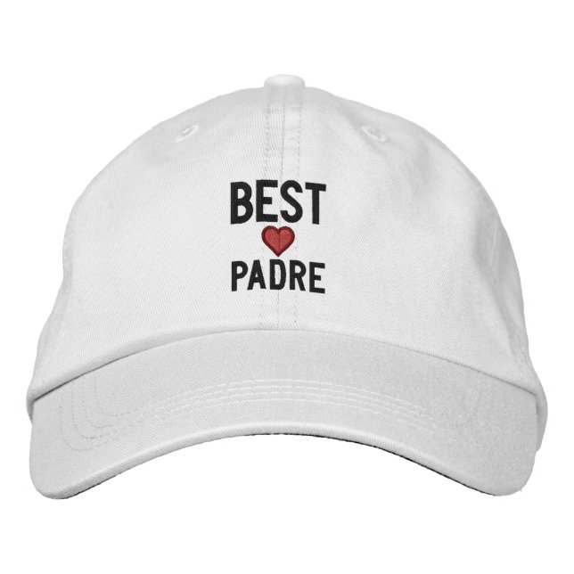 Casquette Brodée Best Love Your Text (Devant)