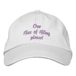 Casquette Brodée Bling Box - Bijoux brillant étincelant bijoux