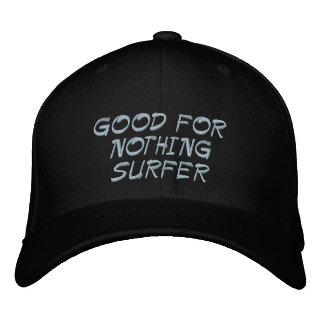CASQUETTE BRODÉE BON POUR RIEN DE SURF (Devant)