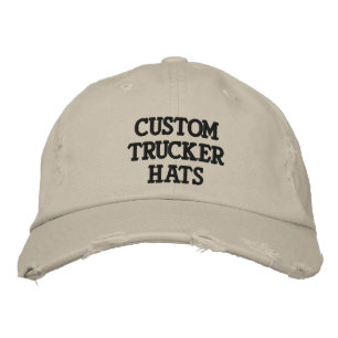 CASQUETTE BRODÉE BONNES DE CAMION PERSONNALISÉES