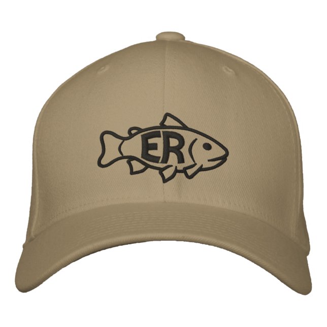 Casquette Brodée Bons de vol personnalisés Fisher (Devant)