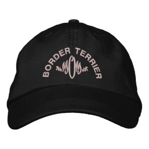 Casquette Brodée Bordure de la MOM de chien Terrier