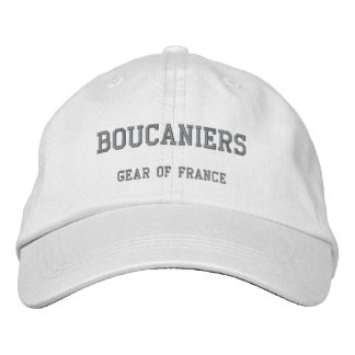 Casquette Brodée BOUCANIERS, Engin de France