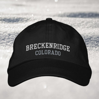 Casquette Brodée Breckenridge Colorado ski vacances d'hiver