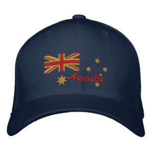 Casquette Brodée Broderie de drapeau de Goldie d'Australien