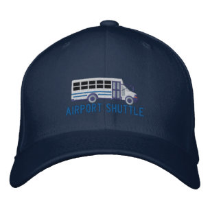 Casquette Brodée Broderie faite sur commande de navette d'autobus