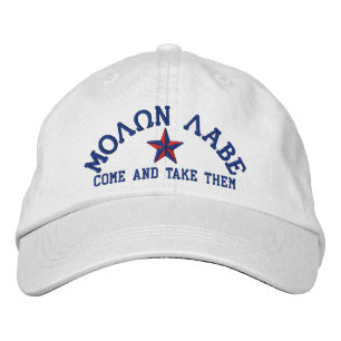 Casquette Brodée Broderie Molon Labe Star