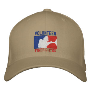 Casquette Brodée Broderie personnalisée pour sapeur-pompier volonta