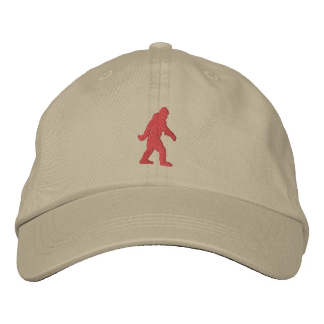 Casquette Brodée Broderie Sasquatch Bigfoot (Devant)
