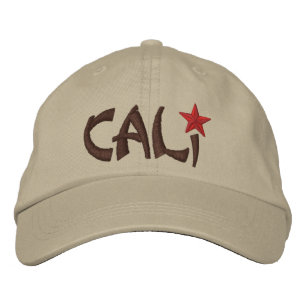 Casquette Brodée Broderie STAR en Californie