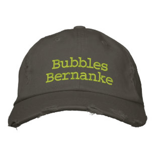 Casquette Brodée Bulles Bernanke