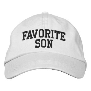 Casquette Brodée Cadeau d'anniversaire drôle de fils préféré person