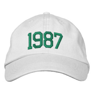 Casquette Brodée Cadeau d'anniversaire personnalisé avec année de r