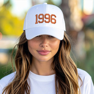 Casquette Brodée Cadeau d'anniversaire personnalisé avec année de v