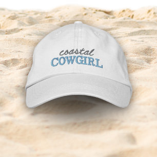 Casquette Brodée Cadeau de Fête de Fiançailles de Cowgirl Côtière