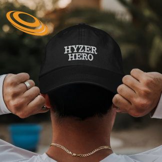 Casquette Brodée Cadeau personnalisé de golf Hyzer Hero