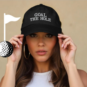 Casquette Brodée Cadeau personnalisé de trou de golf pour les joueu