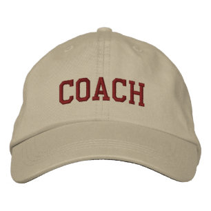 Casquette Brodée Cadeau personnalisé pour l'entraîneur