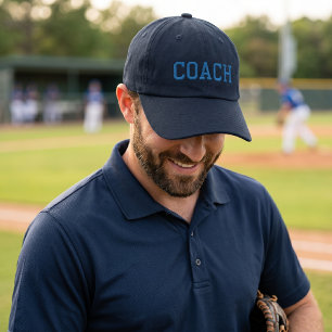 Casquette Brodée Cadeau personnalisé pour l'entraîneur